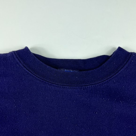 Champion Spring Hill Badger Alabama Sweatshirt Adult Small Purple Faded Crewneck - Picture 6 of 14